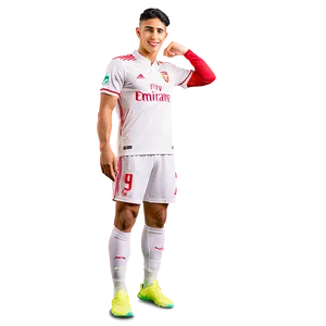 Achraf Hakimi Cool Pose PNG Obe