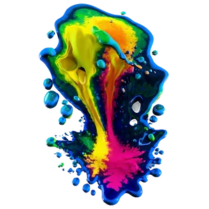 Acid Splash PNG Jnf