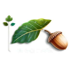 Acorn Logo Concept PNG Psp64 PNG