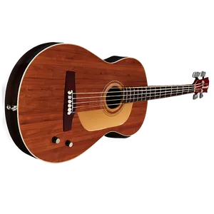 Acoustic Bass Guitar PNG Rpl
