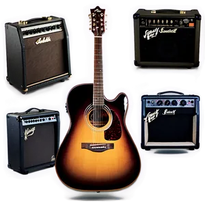 Acoustic Guitar Amp PNG 94