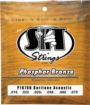 Acoustic Guitar Strings Packaging PNG