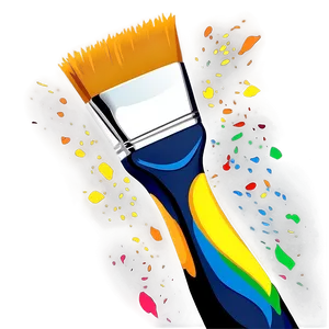 Acrylic Paint Brush PNG Cky60