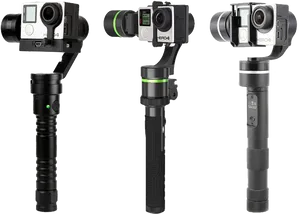 Action Camera Gimbals Comparison PNG image