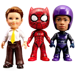 Action Figures Characters PNG 06122024