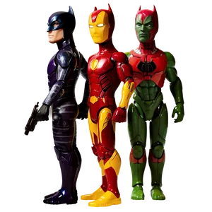 Action Figures Characters PNG Njd51