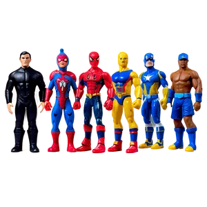 Action Figures PNG Mjb