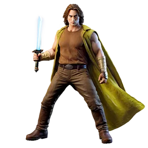 Action Hero With Brown Hair Png 05252024 PNG image