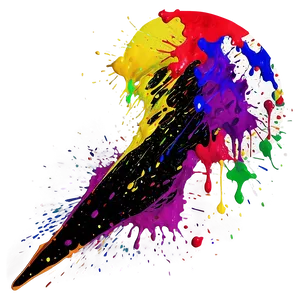 Action Painting Splatter Effect PNG 49 PNG