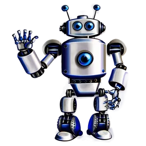 Action Robot Clipart PNG Fyw85 PNG