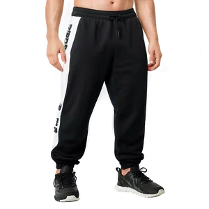 Active Black Sweatpants PNG 91