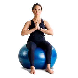 Active Sitting Yoga Ball Png 06252024 PNG image