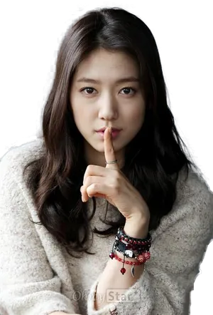 Actress Silencing Gesture PNG image