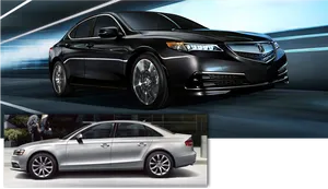 Acura Sedan Models Showcase PNG image