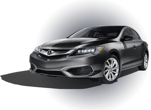 Acura Sedan Sleek Design PNG image