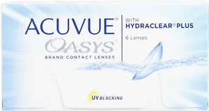 Acuvue Oasys Contact Lenses Packaging PNG image