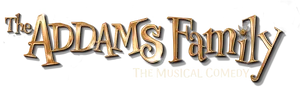 Addams Family Musical Comedy Logo PNG image