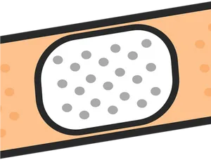 Adhesive Bandage Vector Illustration PNG image