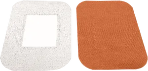Adhesive Bandages Whiteand Tan PNG image