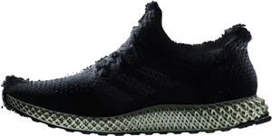 Adidas Black Running Shoe
