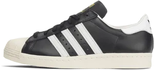 Adidas Black White Sneaker Profile