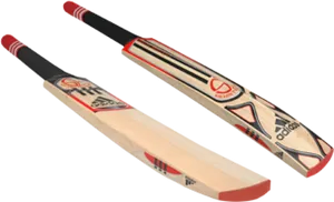 Adidas Cricket Bats Display PNG image