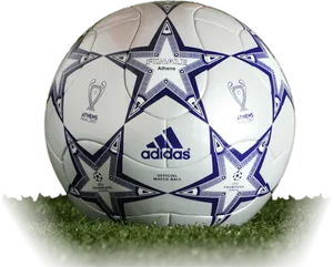 Adidas Finale Athens Official Match Ball2007 PNG image