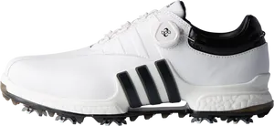 Adidas Golf Shoes White Black Design