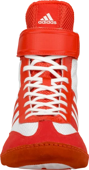 Adidas Redand White High Top Sneaker