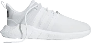 Adidas White Sneaker Profile