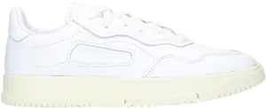 Adidas White Sneakerwith Cream Sole PNG image