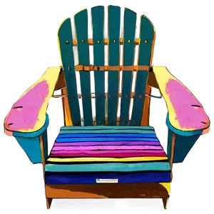 Adirondack Chair Cushion PNG 06292024