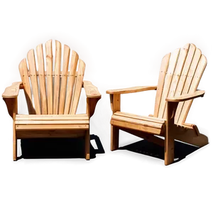 Adirondack Chair Silhouette PNG 10