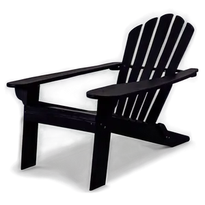 Adirondack Chair Silhouette PNG Ebl