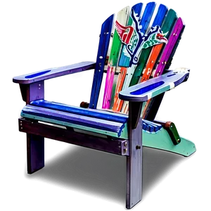 Adirondack Chair With Cup Holder PNG 12 PNG