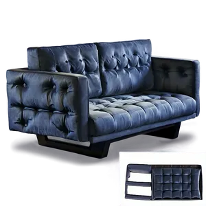 Adjustable Backrest Sofa Png 05252024 PNG image