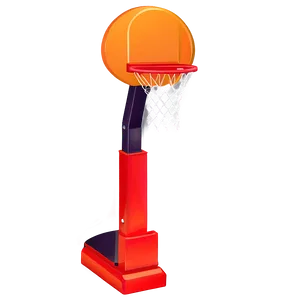 Adjustable Basketball Hoop PNG 05252024