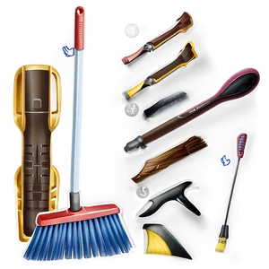 Adjustable Broom PNG 05252024 PNG