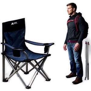 Adjustable Camping Chair Png Xuk PNG image