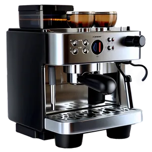 Adjustable Coffee Machine PNG 06262024