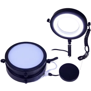 Adjustable Color Temperature Ring Light Png 06122024 PNG image