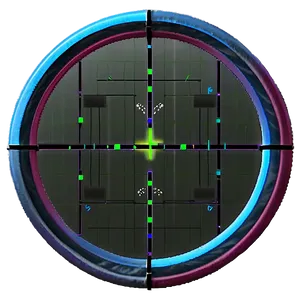 Adjustable Dot Crosshair PNG Cha17