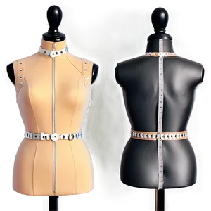 Adjustable Dressmaking Mannequin PNG Glm