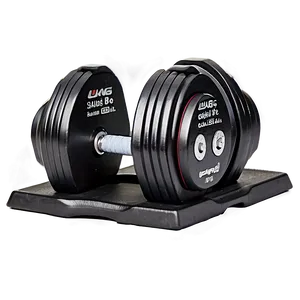 Adjustable Dumbbell Set Png 05252024 PNG image