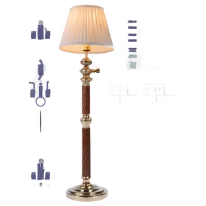 Adjustable Floor Lamp Png 42 PNG image