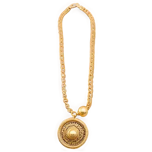 Adjustable Gold Necklace PNG 12 PNG