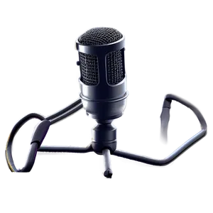 Adjustable Podcasting Mic PNG 06122024 PNG