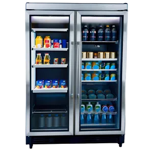 Adjustable Shelf Refrigerator Png 05252024 PNG image