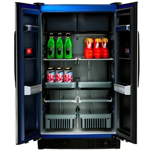 Adjustable Shelf Refrigerator PNG 98 PNG