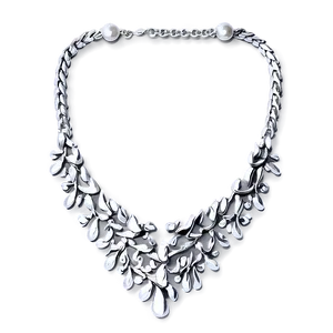 Adjustable Silver Necklace PNG 6 PNG